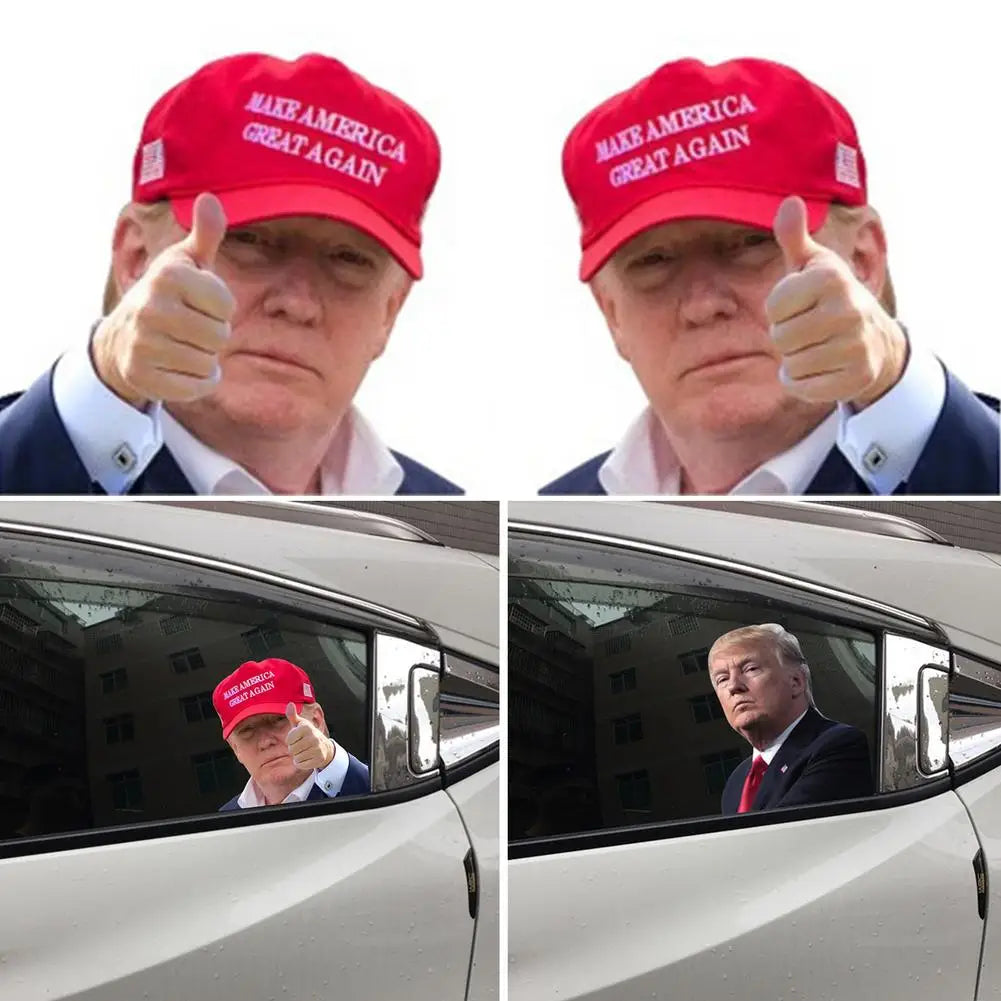 Trump Window Decal/Stickers Waterproof 4 Choices