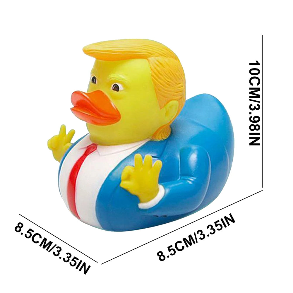 Novelty Trump Rubbe Duckies Merchandise Bathtub Toys